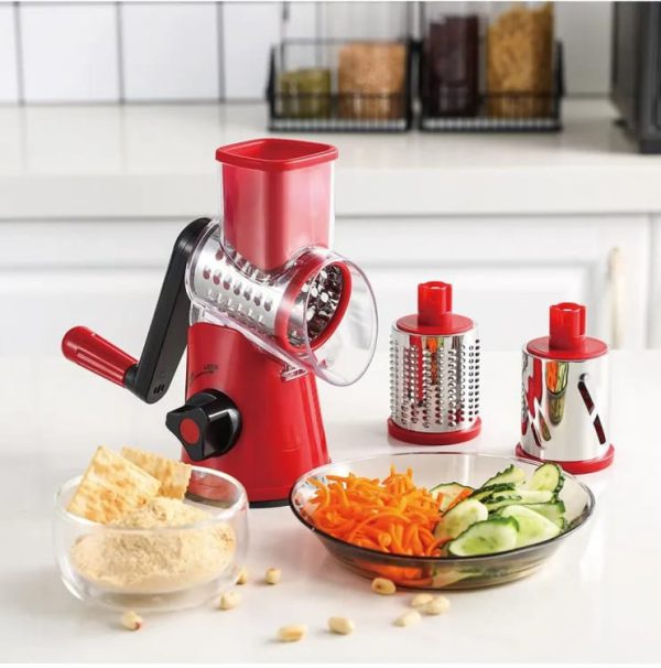 3-in-1 Manual Drum Vegetable Cutter